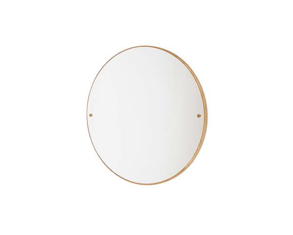 CM-1 Circle Mirror | Natural Oak | Small